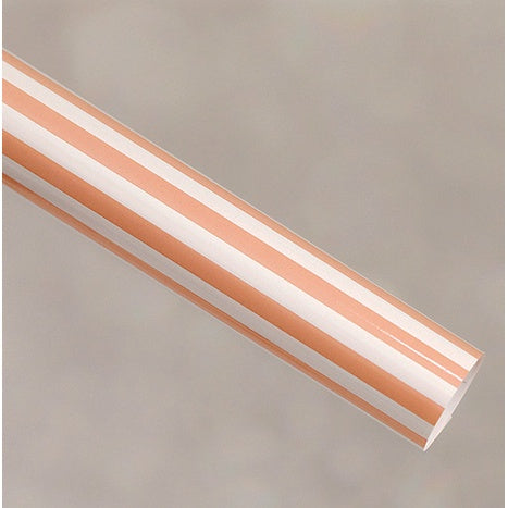 (5pcs) Glossy coated paper red polka dot striped peach heart Bright film wrapping paper