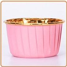 50pcs | Colorful Aluminum Foil Cupcake Liner Paper Cups Baking Muffin Liner