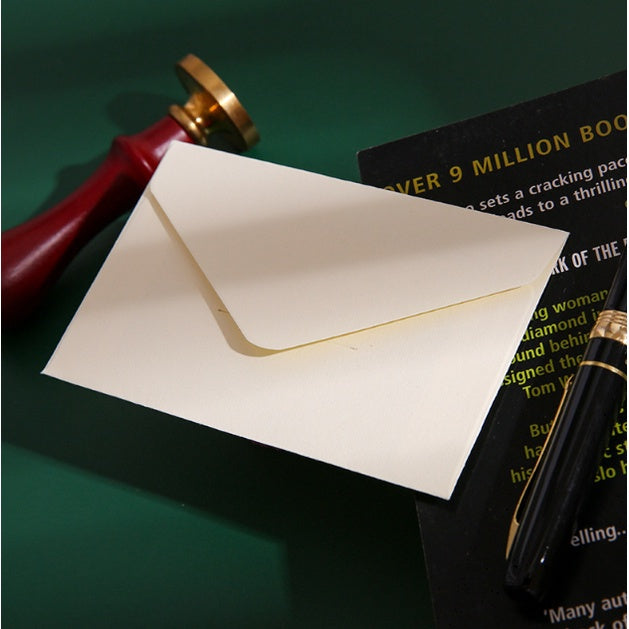 5pcs | Mini Kraft Paper Envelope - White/Kraft/Black