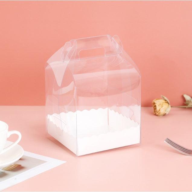 5pcs | CLEAR ACETATE TRANSPARENT MINI BOX | Clear Square Box for Mini ...