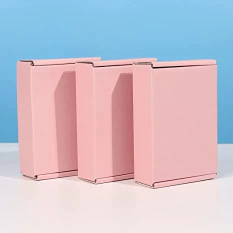 BABY PINK Mailer Corrugated Box ON HAND Carton boxcorrugated cardboard packaging