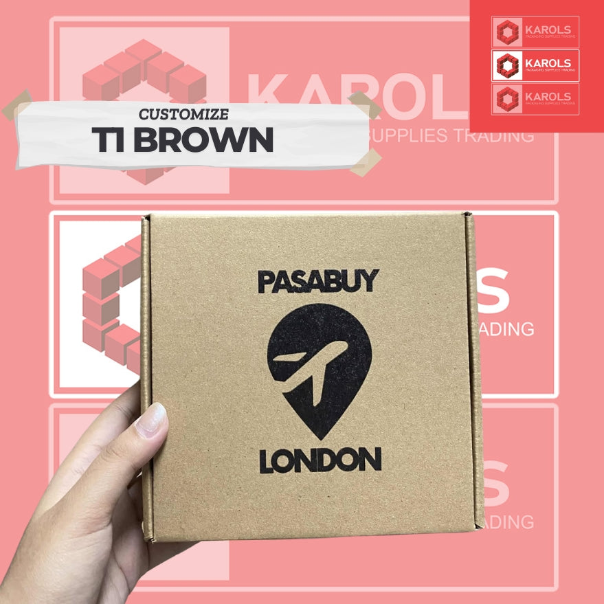 Customize  T1 Kraft w/ print