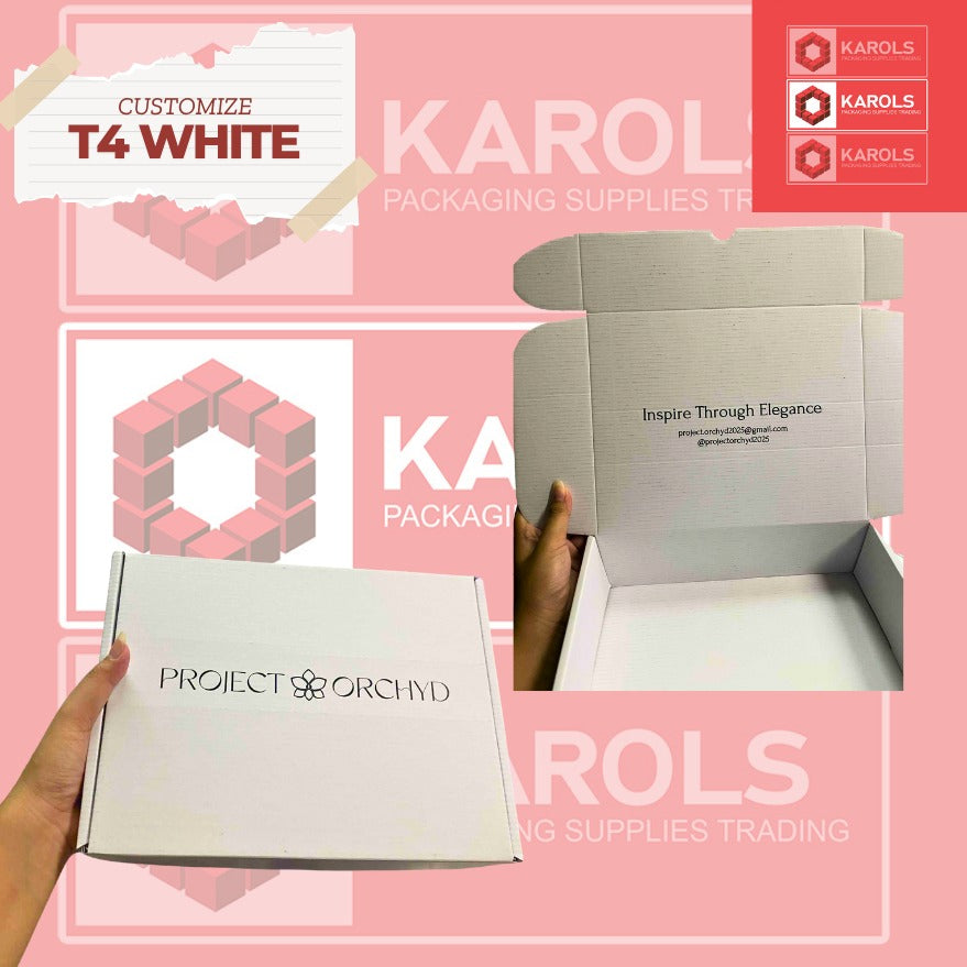 Customize T4 White w/ Print