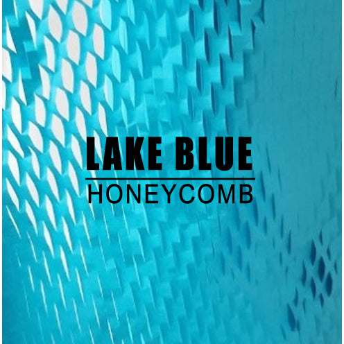 Honeycomb Kraft / Red 1 meter Wrapping Paper packaging | Eco friendly bubblewrap alternative