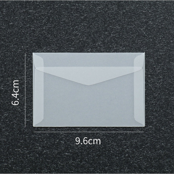 1pc | Transparent envelope for invitation / Translucent Envelope for invitation