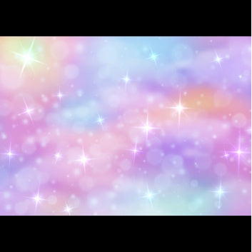 (5pcs) Rainbow Gradient Color Gift Wrapping Paper Roll Gift Wrapping Paper