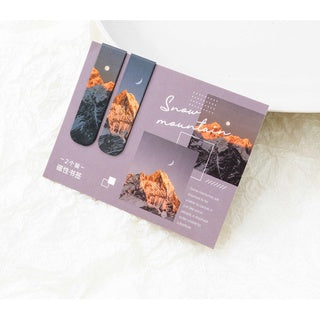 2pcs Magnet Bookmark Magnetic Reading Book Mark Page Clips Stationery