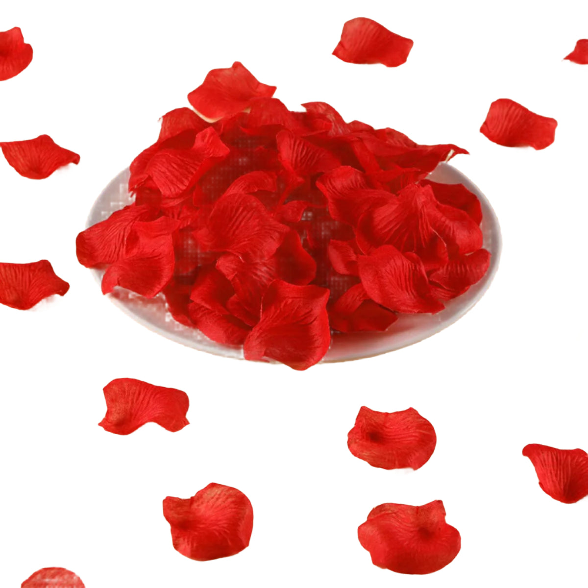 100pcs | Artificial Creative Rose Flower Petals Wedding Valentines Decor