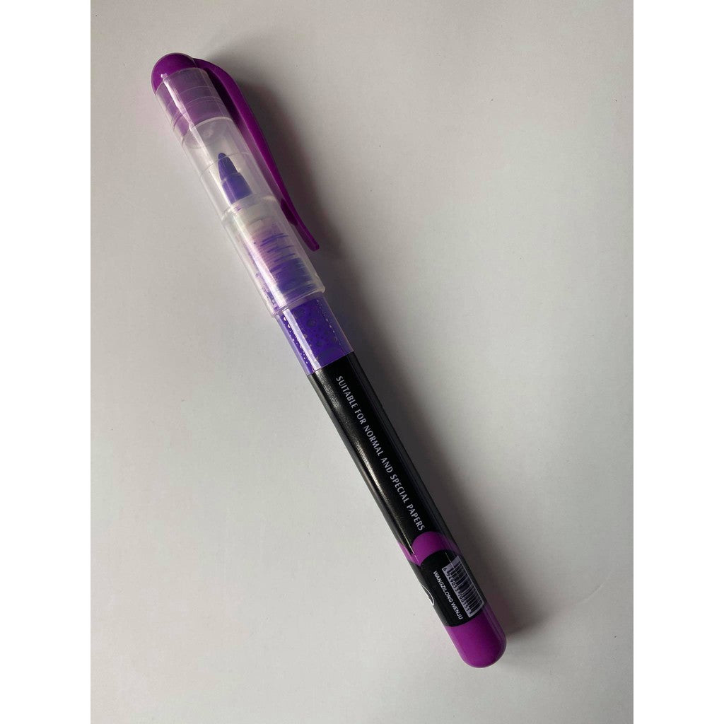 Liquid highlighter 6-color marker note pen