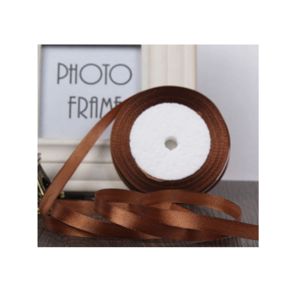 (25 yards/roll) 6mm Satin Ribbon Wholesale Gift Packing Christmas decoration diy Ribbons roll fabric