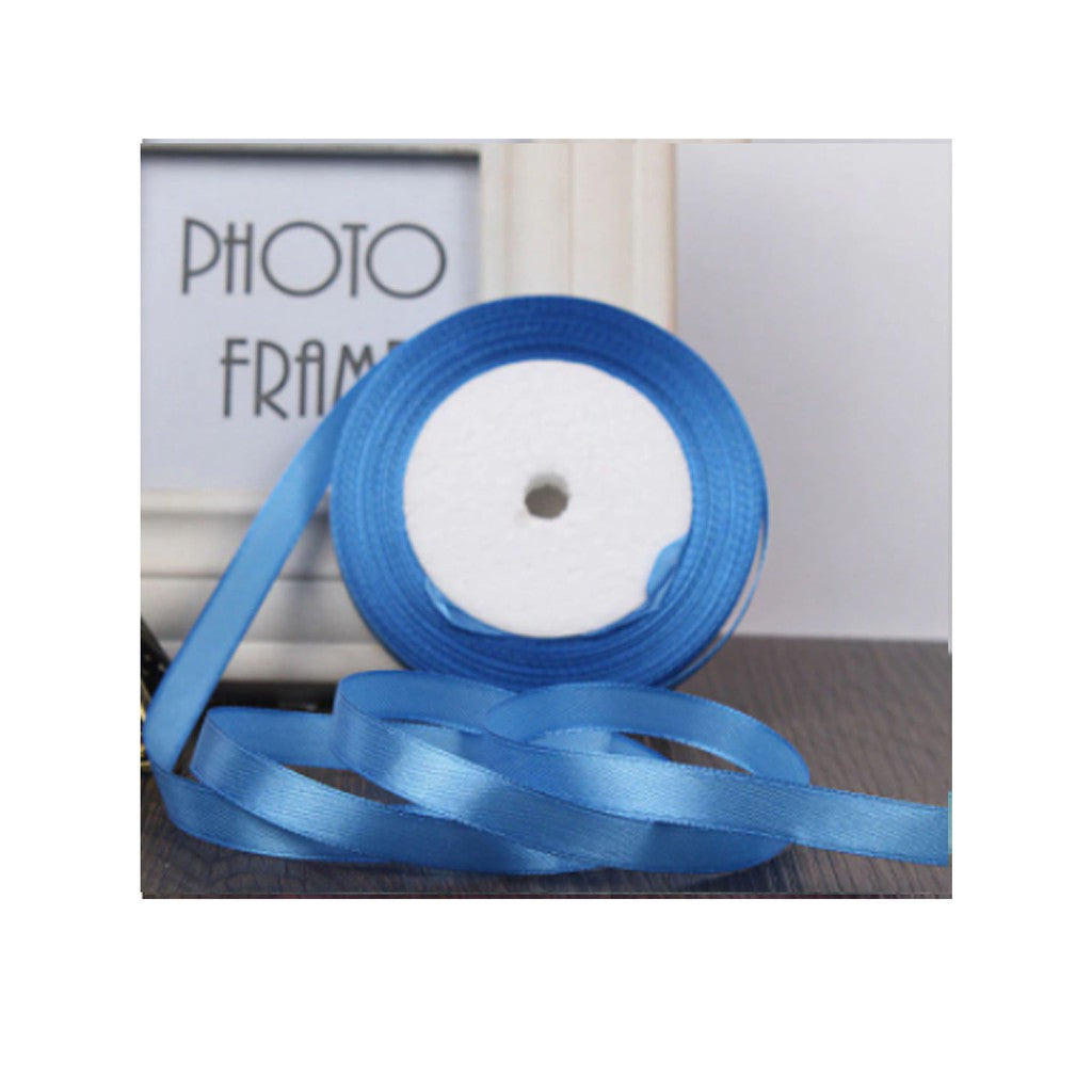 (25 yards/roll) 6mm Satin Ribbon Wholesale Gift Packing Christmas decoration diy Ribbons roll fabric