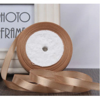 (25 yards/roll) 6mm Satin Ribbon Wholesale Gift Packing Christmas decoration diy Ribbons roll fabric