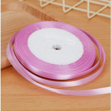 (25 yards/roll) 6mm Satin Ribbon Wholesale Gift Packing Christmas decoration diy Ribbons roll fabric