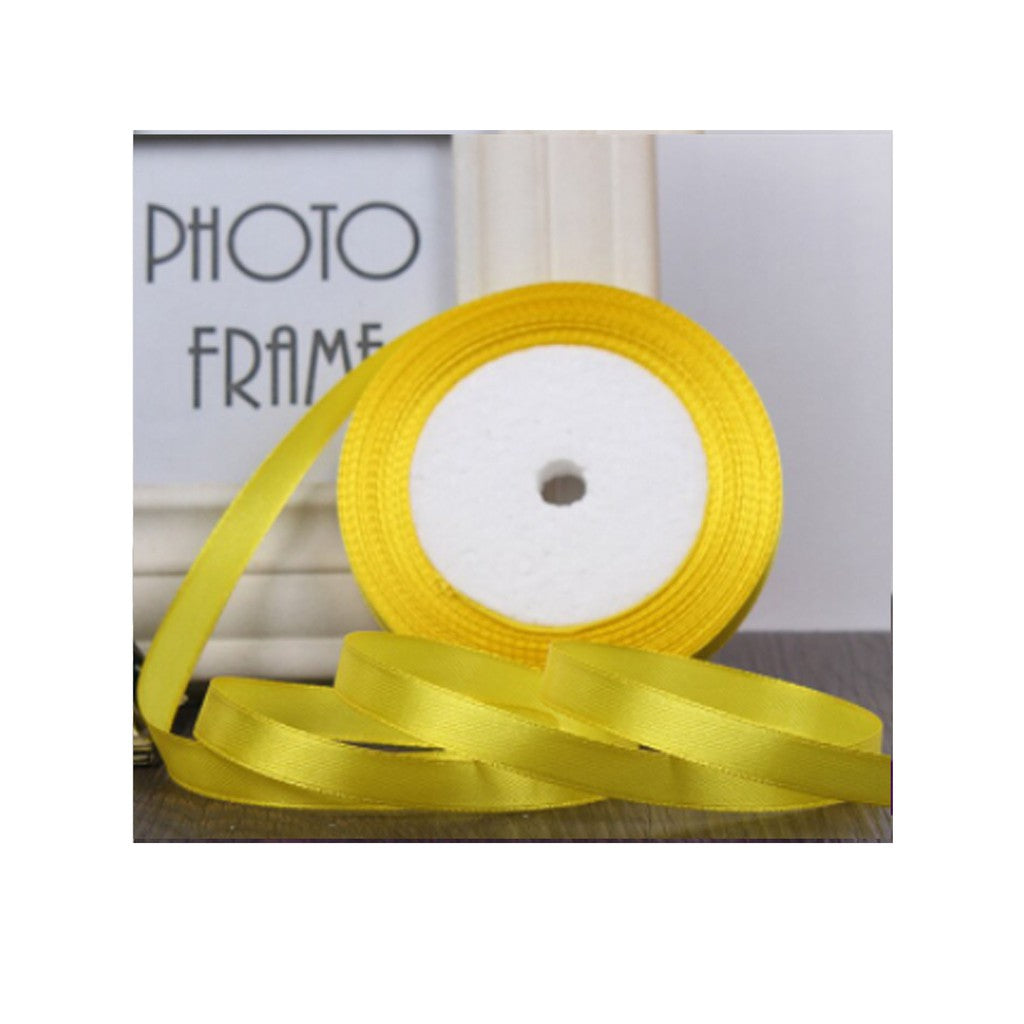 (25 yards/roll) 6mm Satin Ribbon Wholesale Gift Packing Christmas decoration diy Ribbons roll fabric