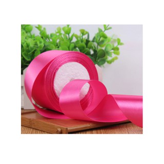 (25 yards/roll) 5cm Satin Ribbon Wholesale Gift Packing Christmas decoration diy Ribbons roll fabric