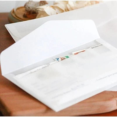 1pc | Transparent envelope for invitation / Translucent Envelope for invitation