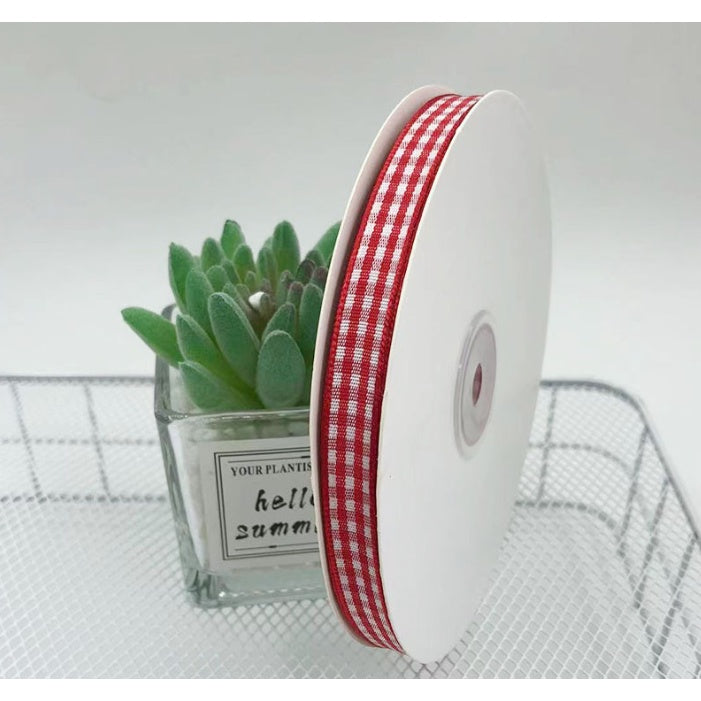 5 Yards | High Quality Checkered Ribbon Decoration Gift Lace