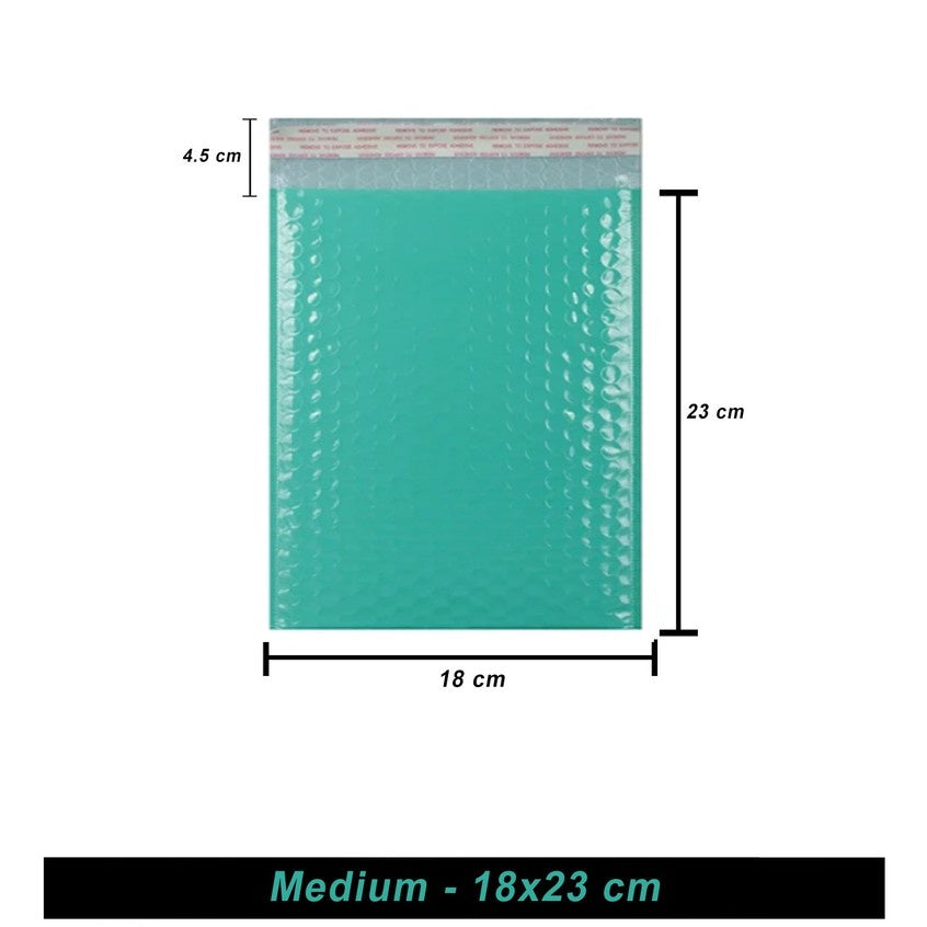Red | Green Bubble Mailer Plastic Padded Envelope Shipping Bag Packaging
