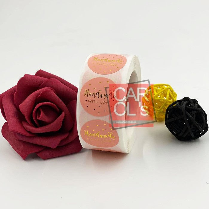 500 sheets | More Designs Stickers | self-adhesive label sealing packaging label | 2.5 cm / 1 inch