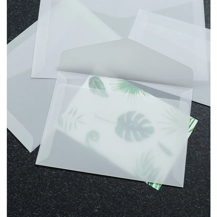 1pc | Transparent envelope for invitation / Translucent Envelope for invitation