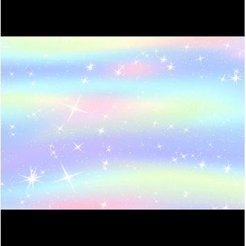 (5pcs) Rainbow Gradient Color Gift Wrapping Paper Roll Gift Wrapping Paper