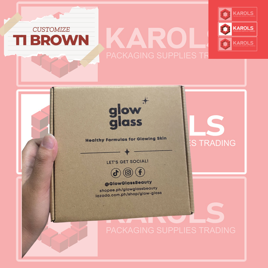 Customize  T1 Kraft w/ print