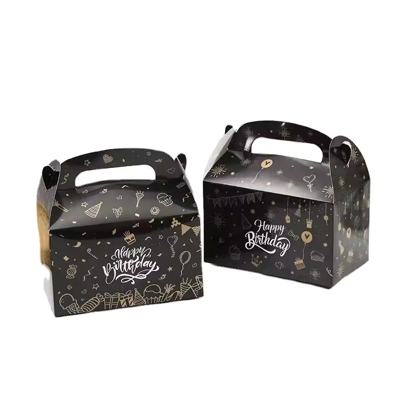 1pc Happy birthday candy box Birthday gift box Happy Birthday Portable biscuit box