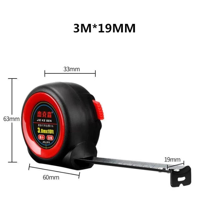 Self-Lock Mini Tape Measure 3Meter Ruler Measuring Tapes drop-resistant tape measure
