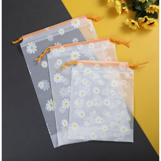 Storage Bag Waterproof Frosted Gift Packaging Bag Drawstring Clothing Cosmetic Storage Bag