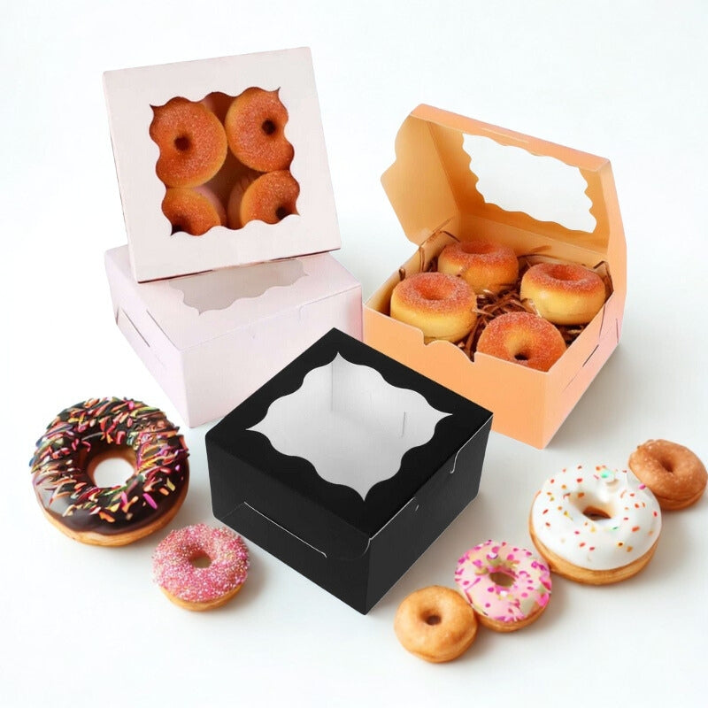 10pcs Premium Curved Window Gift Box Set - Wedding, Bridesmaid, Xmas and Party packaging gift Box