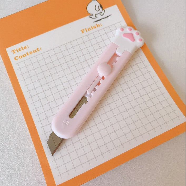 Cute Art Knife Mini Cutter utility Knife Stationary School Supplies