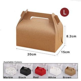 Pastry Kraft Paper Case Cake Cookie Food Pack Cake Picnic Box