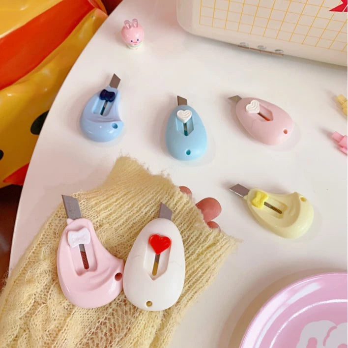 Cute Art Knife Mini Cutter utility Knife Stationary School Supplies