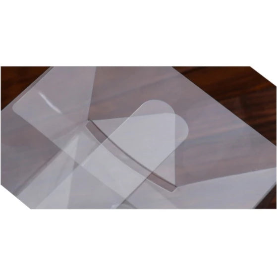 5pcs | CLEAR ACETATE TRANSPARENT MINI BOX | Clear Square Box for Mini Cakes with Pastry Liner