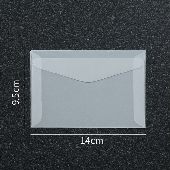 1pc | Transparent envelope for invitation / Translucent Envelope for invitation
