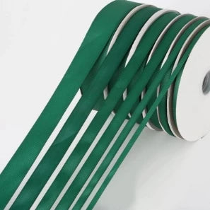(0.6cm, 1cm, 2cm, 4cm, 5cm) 5Yards High Quality Satin Ribbon Dark Green