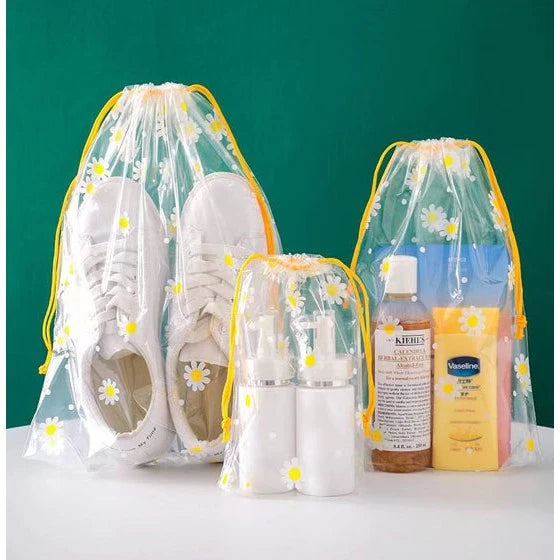Storage Bag Waterproof Frosted Gift Packaging Bag Drawstring Clothing Cosmetic Storage Bag