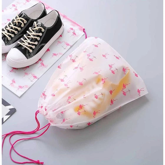 Storage Bag Waterproof Frosted Gift Packaging Bag Drawstring Clothing Cosmetic Storage Bag