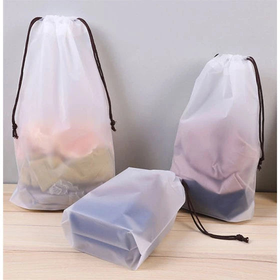 Storage Bag Waterproof Frosted Gift Packaging Bag Drawstring Clothing Cosmetic Storage Bag