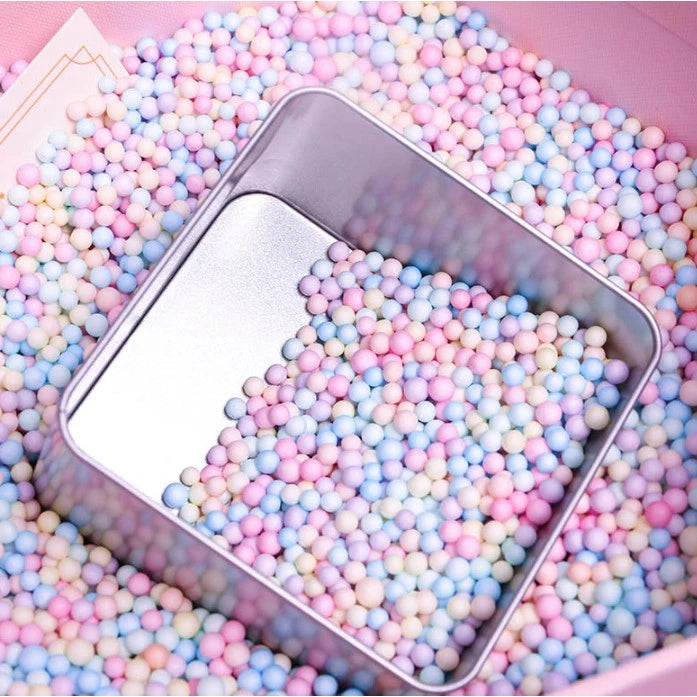 50g | Colorful Styrofoam Balls Meteor Stuffing Ball Round Mini Foam Ball Decoration Foam