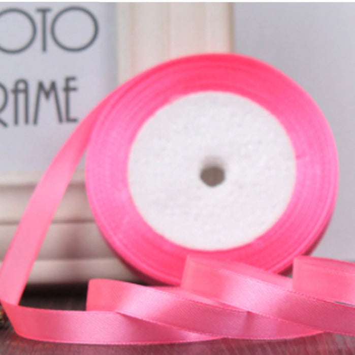 (25 yards/roll) 1cm Satin Ribbon Wholesale Gift Packing Christmas decorationRibbons roll fabric