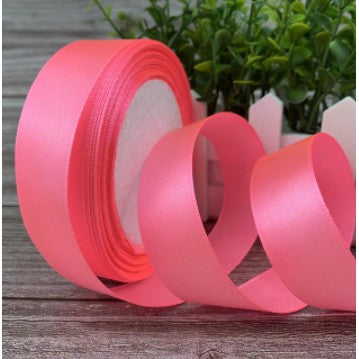 (25 yards/roll) 2cm Satin Ribbon Wholesale Gift Packing Christmas decoration Ribbons roll fabric