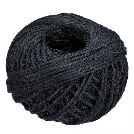 (10 | 30 | 100 meter) Natural Textured Hessian Jute Twine String/Paper Twine/Colored Paper Twine
