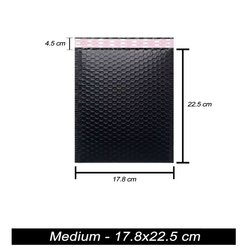 Pink | Blue | Peach | Black Thankyou Bubble Mailer Plastic Padded Envelope Shipping Bag Packaging1pc