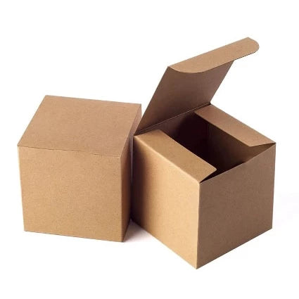 10pcs Kraft Square Box White/Brown for electronics, cosmetics, coffee drip, Mailer box