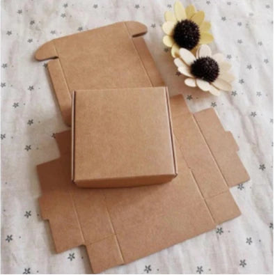 10pcs per order Kraft Paper Box Mailer Box Carton box for gifts Jewelry DIY Wedding box