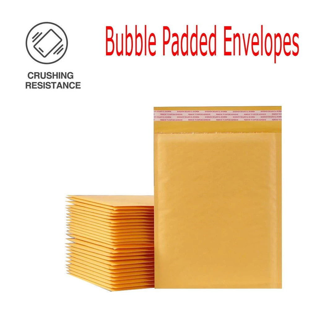 Lightweight Yellow Bubble Mailer/Padded Envelope Shipping Bags Self Seal Shockproof | 1pc