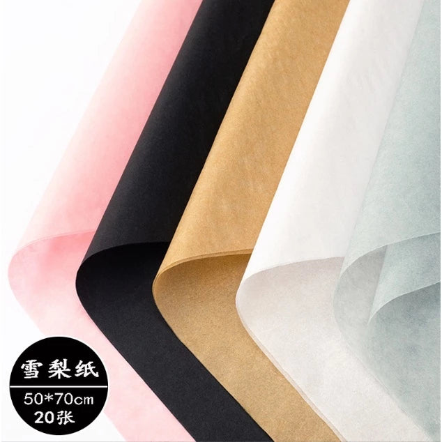 38pcs | Sydney tissue paper Korean gift bouquet wrapping paper lined with copy paper