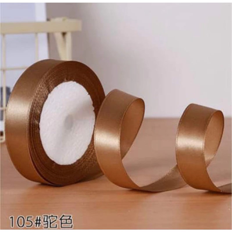 (25 yards/roll) 1cm Satin Ribbon Wholesale Gift Packing Christmas decorationRibbons roll fabric