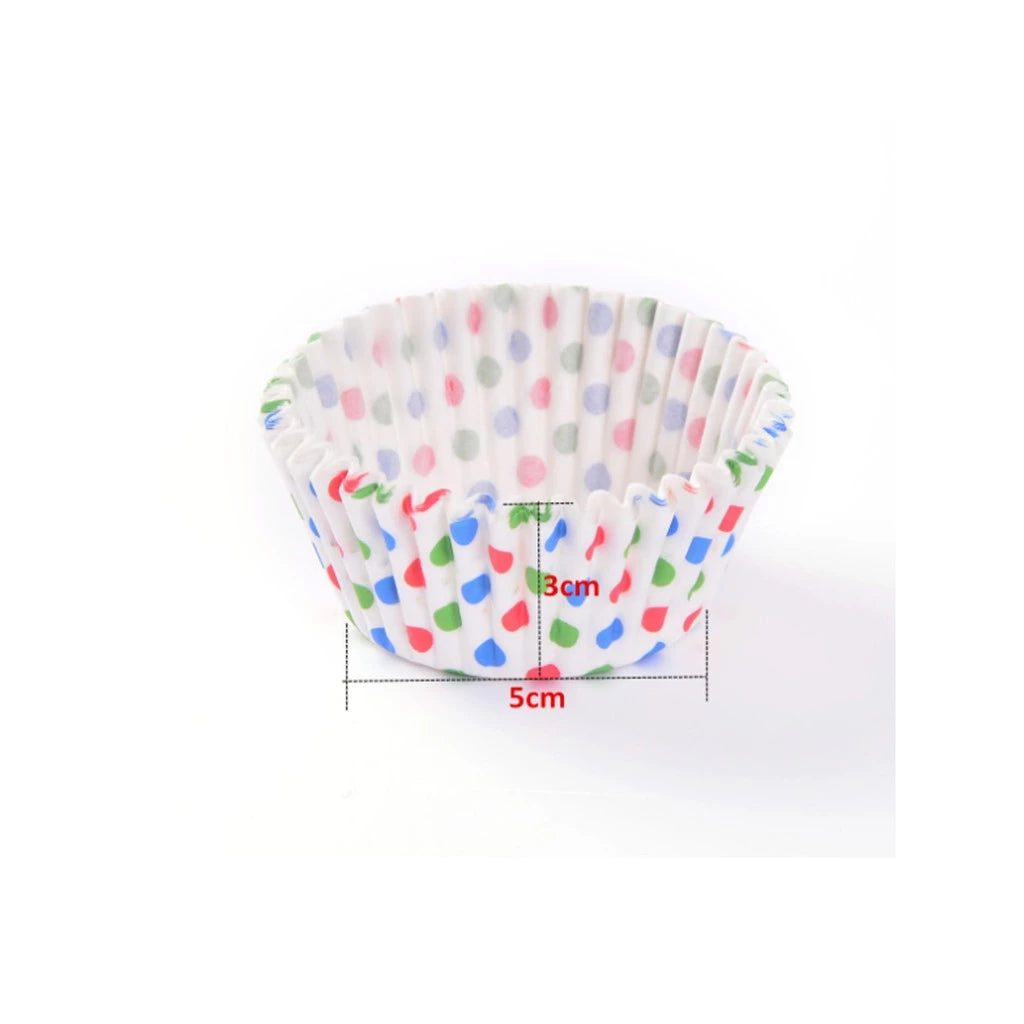 100 pcs Paper Cupcake Liners Party Cake Baking Muffin Cups
